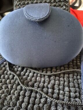 Navy Blue Evening Bag
